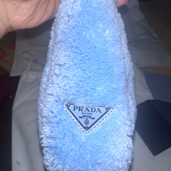 Prada Re edition Fur blue bag - Picture 4 of 5